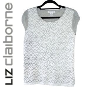 LIZ CLAIBORNE PETITE T-SHIRT